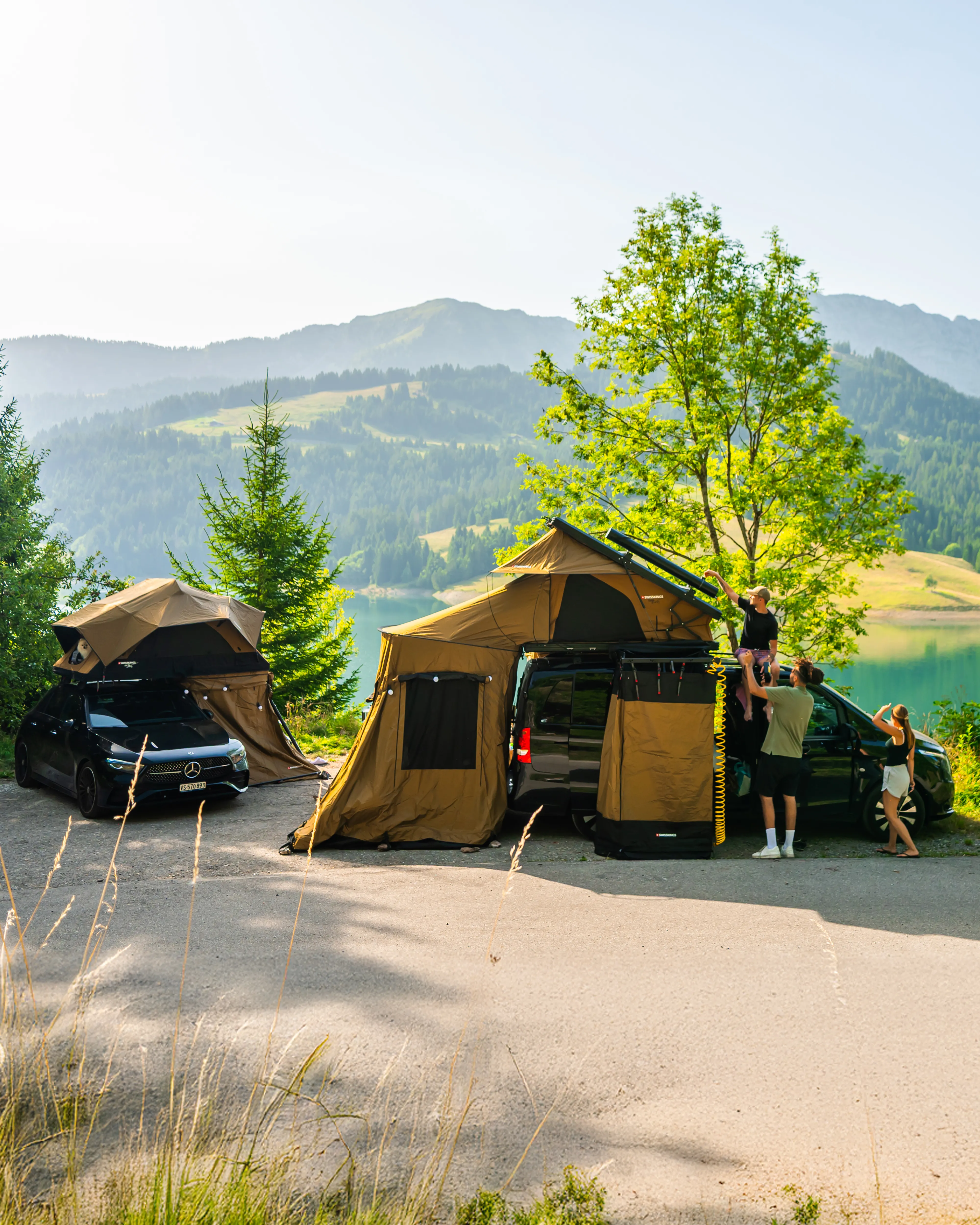Tentes de toit Swisskings